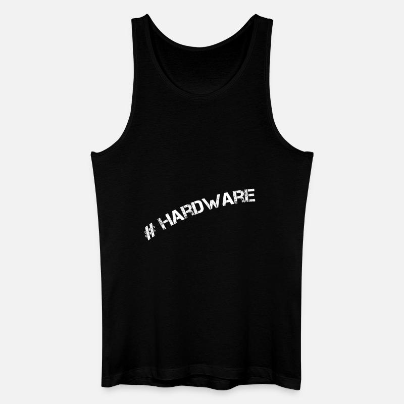 #Hardware Geschenkidee für echte Gamer!!! - Männer Bio Tank Top - Schwarz