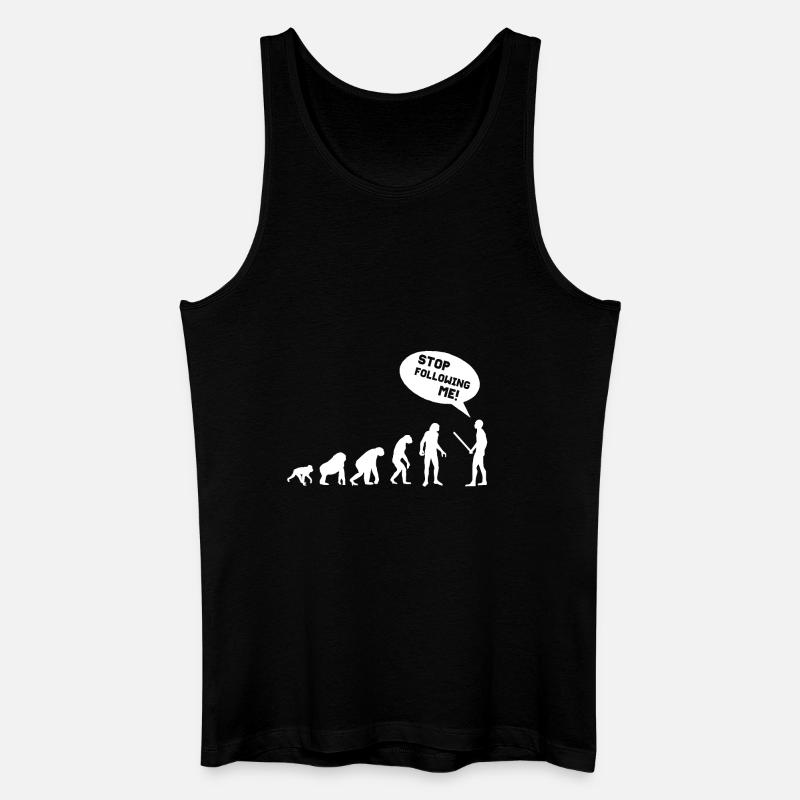 EVOLUTION - Men’s Organic Tank Top - black