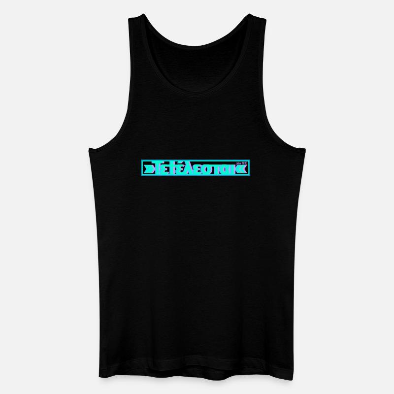 TETELESTAI 2 - Männer Bio Tank Top - Schwarz