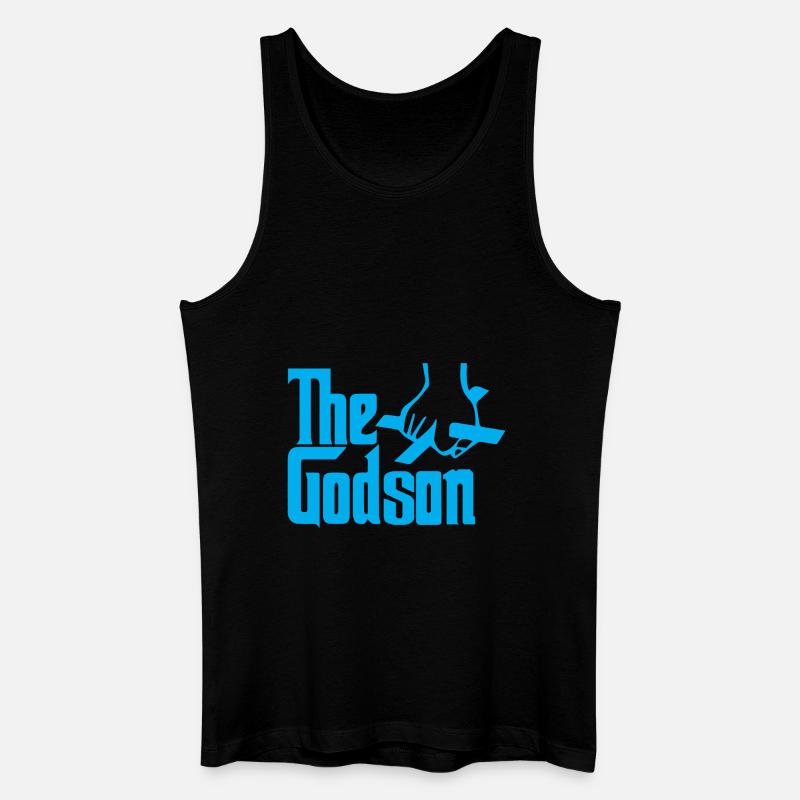 The Godson - Männer Bio Tank Top - Schwarz