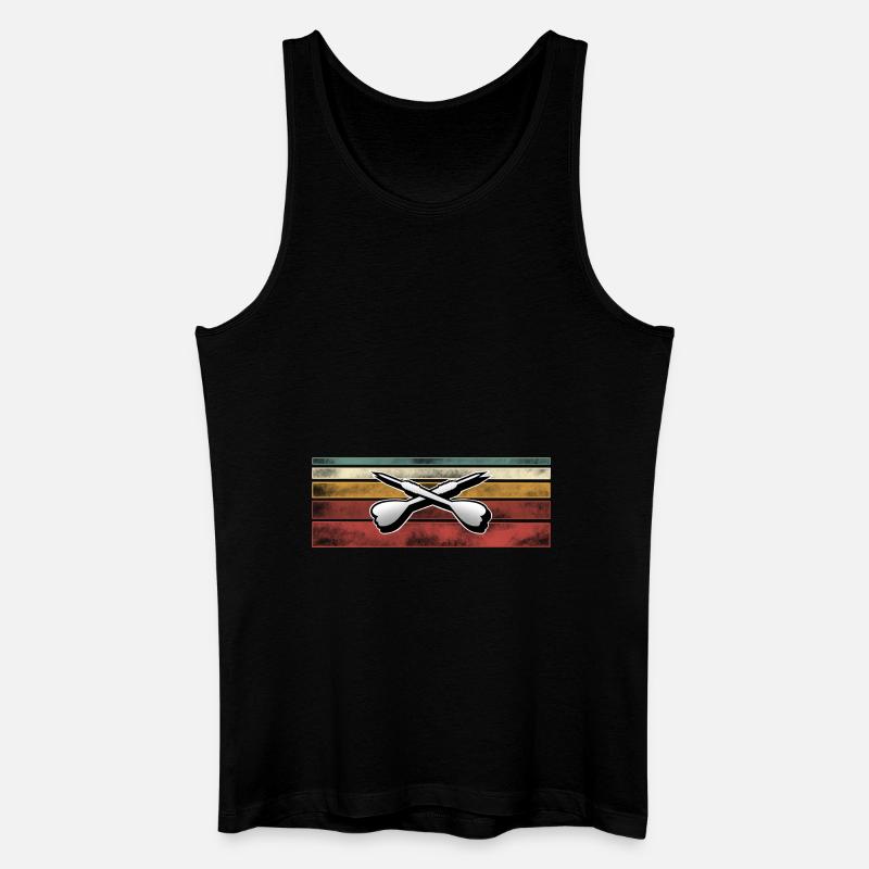 Darts Darten Dart - Men’s Organic Tank Top - black