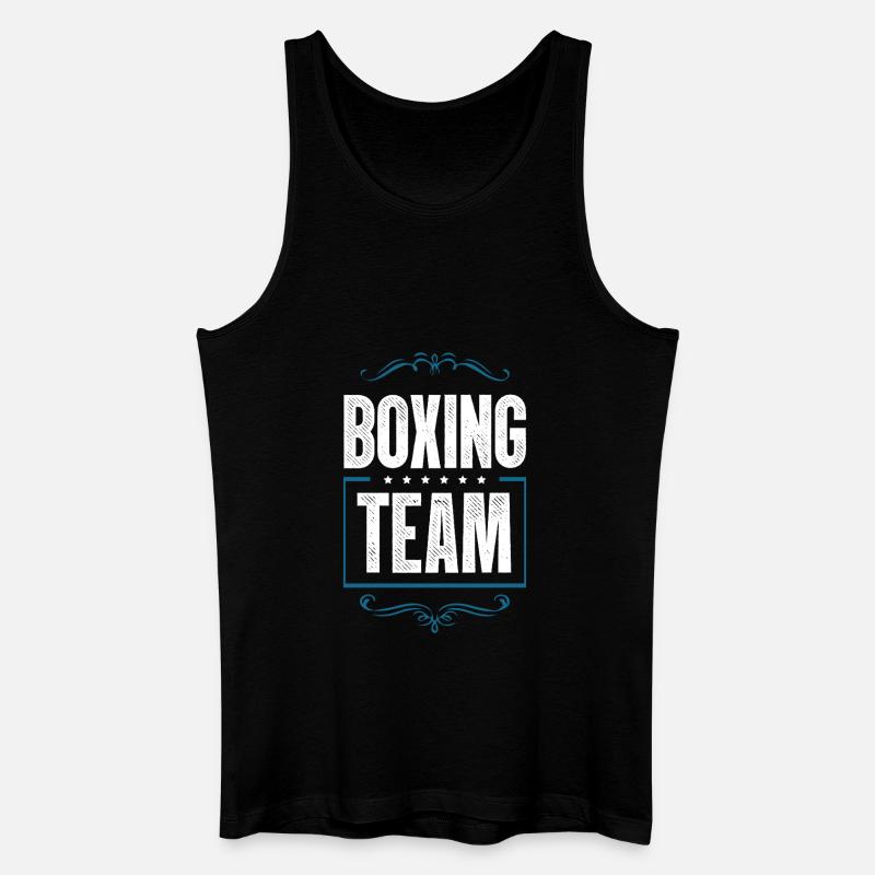 Boxing Crew - Männer Bio Tank Top - Schwarz