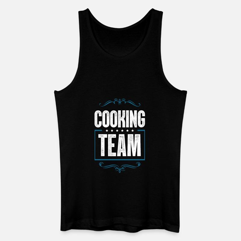 Cooking Crew - Männer Bio Tank Top - Schwarz