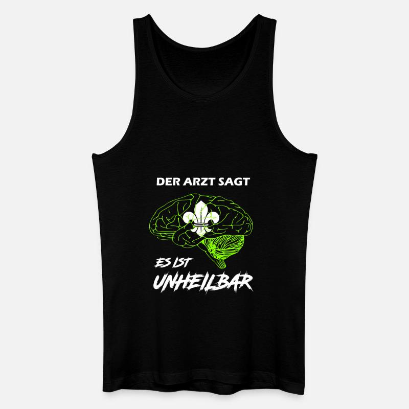 Pfadfinder - Männer Bio Tank Top - Schwarz