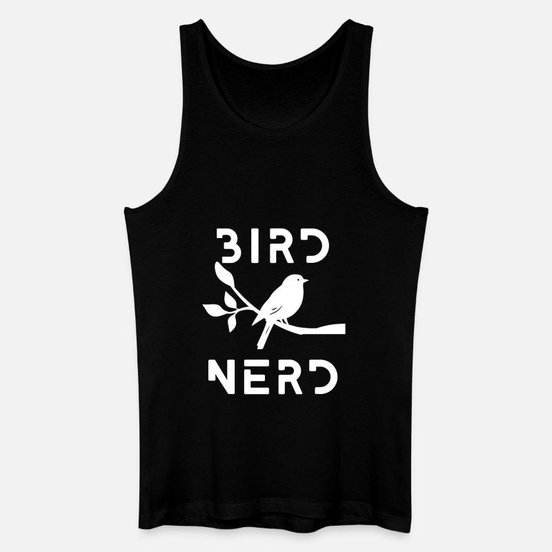 Birdwatching - Birdwatching - Birding - Nerd - Men’s Organic Tank Top - black