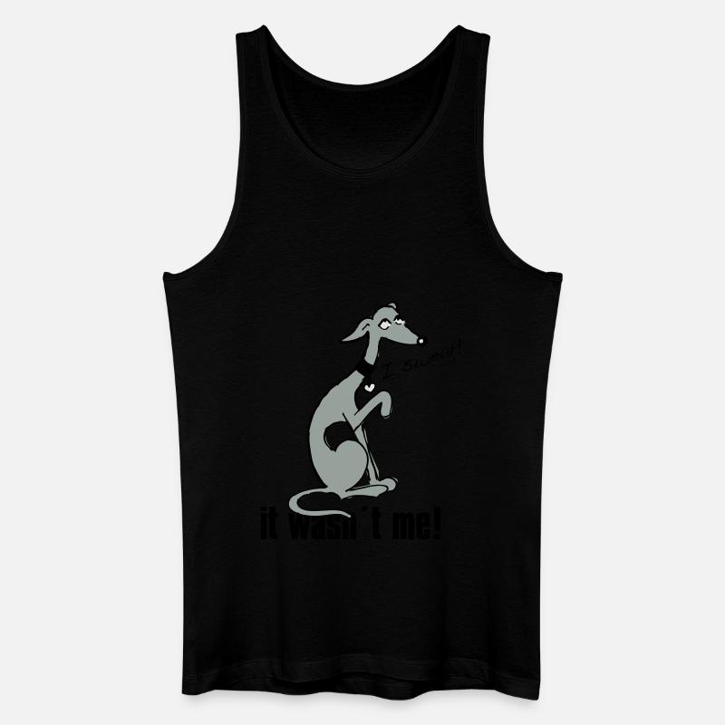 wasnt_me! - Männer Bio Tank Top - Schwarz