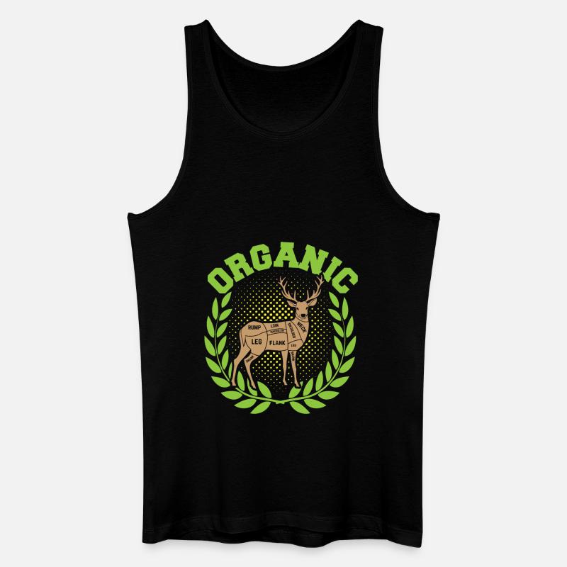 Bio-Jagd - Männer Bio Tank Top - Schwarz