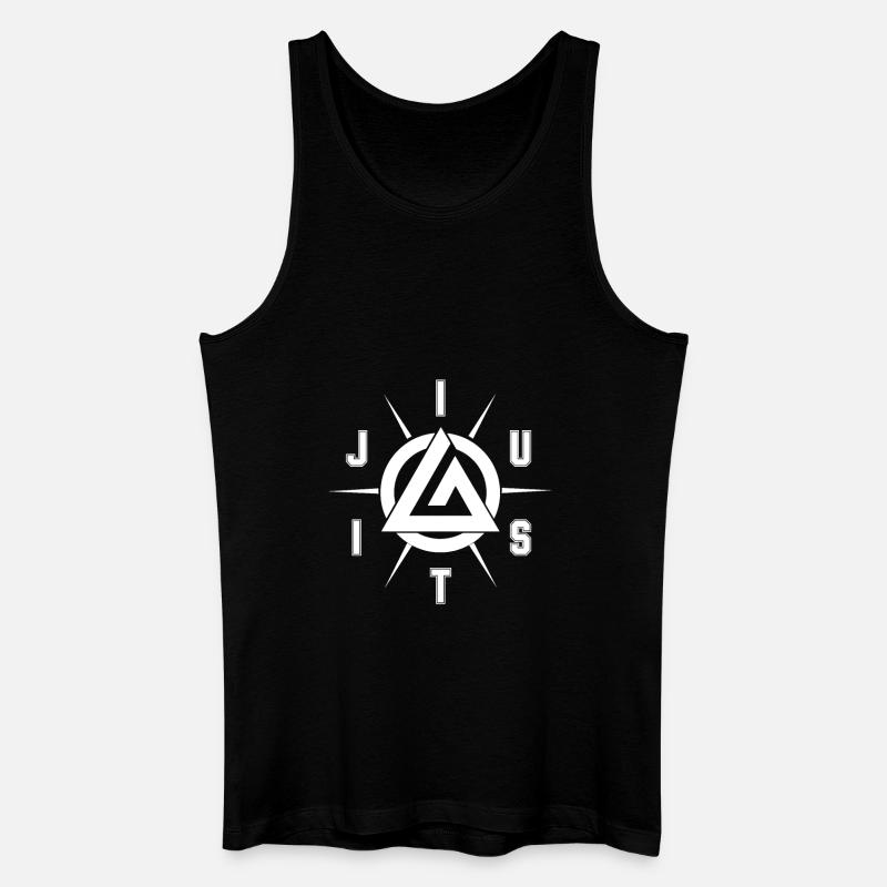 Jiu Jitsu - Männer Bio Tank Top - Schwarz