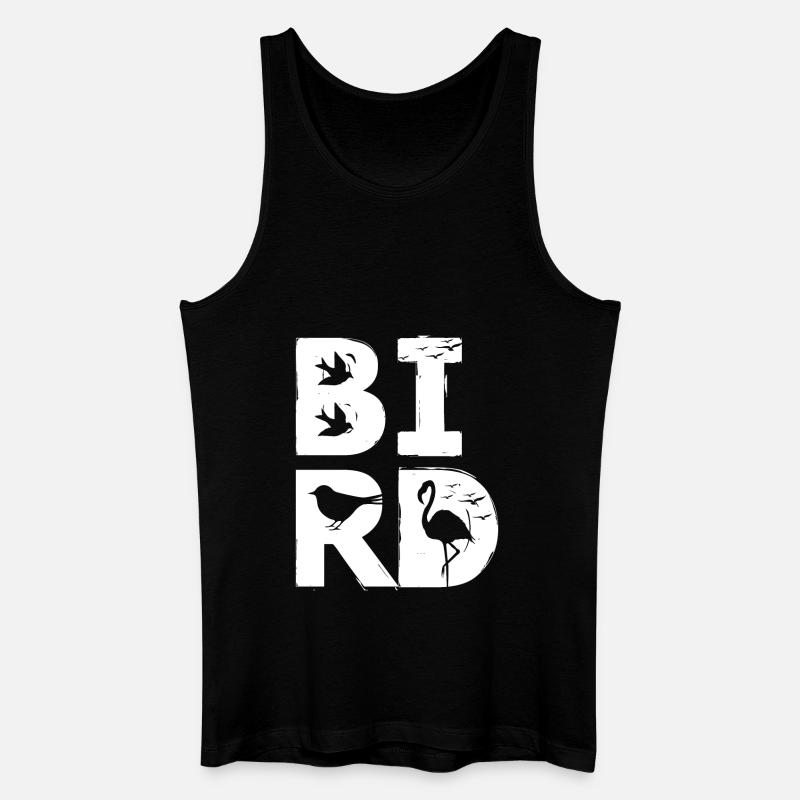 BIRD / bird - Men’s Organic Tank Top - black