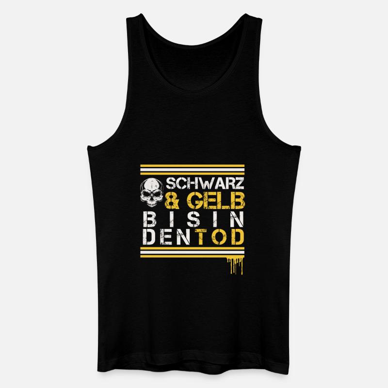 Dortmund Schwarz Gelb - Männer Bio Tank Top - Schwarz