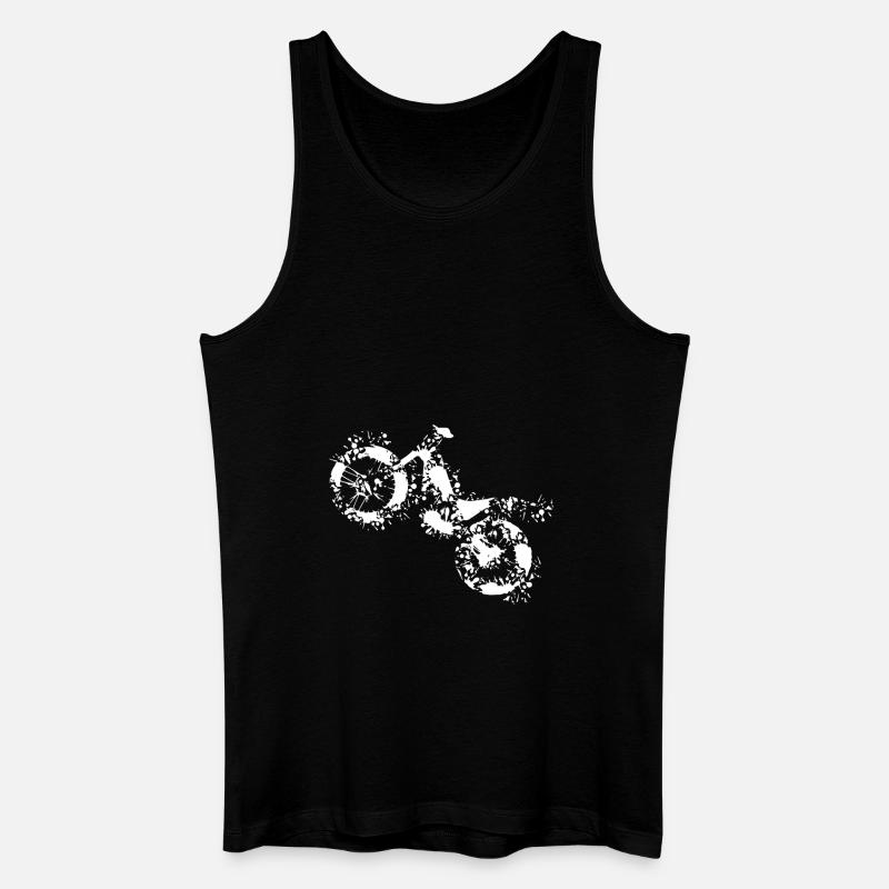 Trial cool - Männer Bio Tank Top - Schwarz