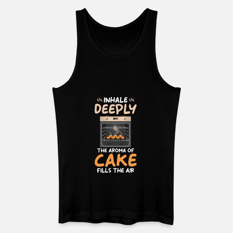 Cakes, baking, baking, bakery - Men’s Organic Tank Top - black