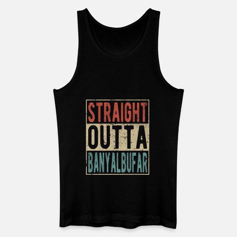Direkt aus Banyalbufar - Männer Bio Tank Top - Schwarz