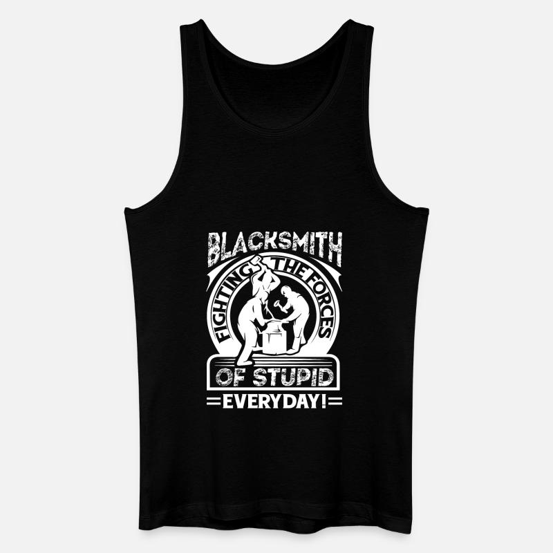 Blacksmith Blacksmith Fighting - Men’s Organic Tank Top - black