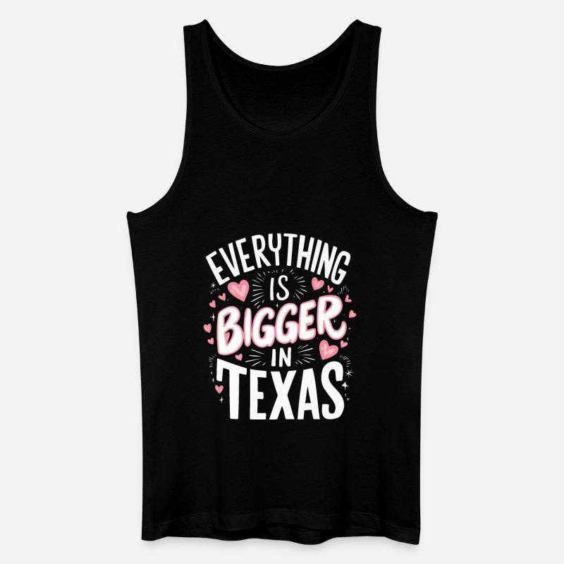 Texas State Texans Texas - Men’s Organic Tank Top - black