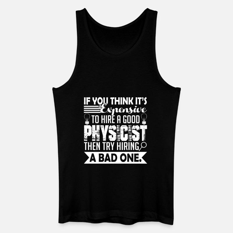 Physicist Good Physicist - Men’s Organic Tank Top - black