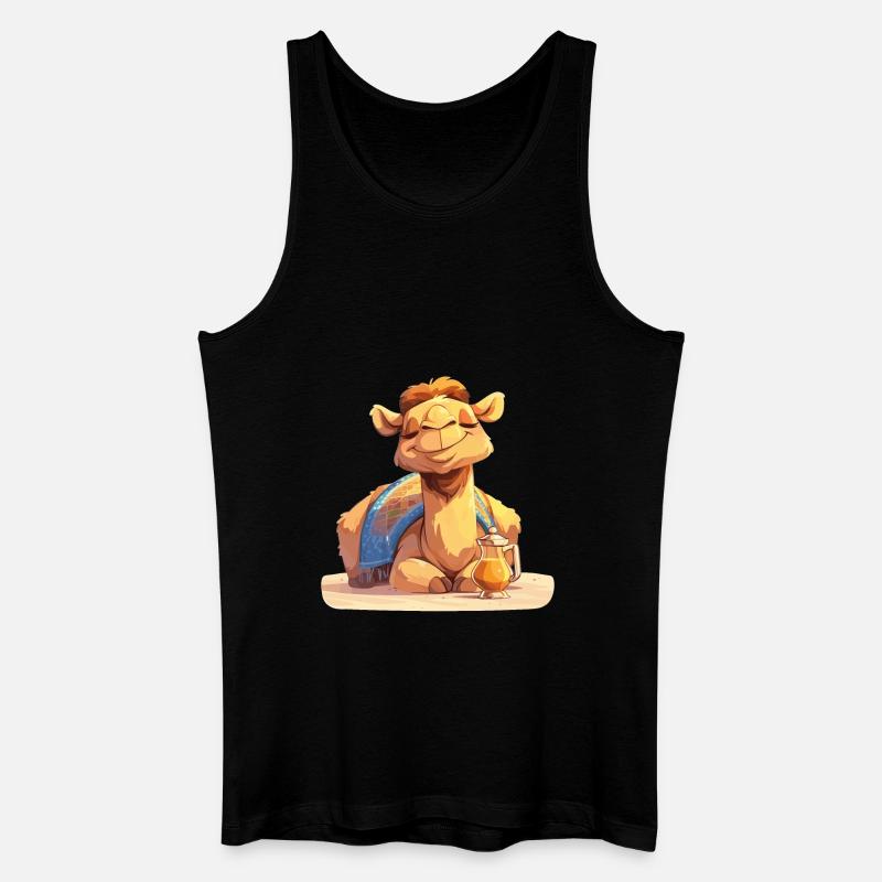 Camel Kamele Kamel - Men’s Organic Tank Top - black