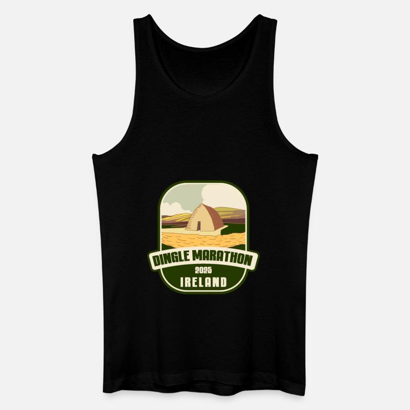 Dingle Marathon – 2025 - Irland - Männer Bio Tank Top - Schwarz