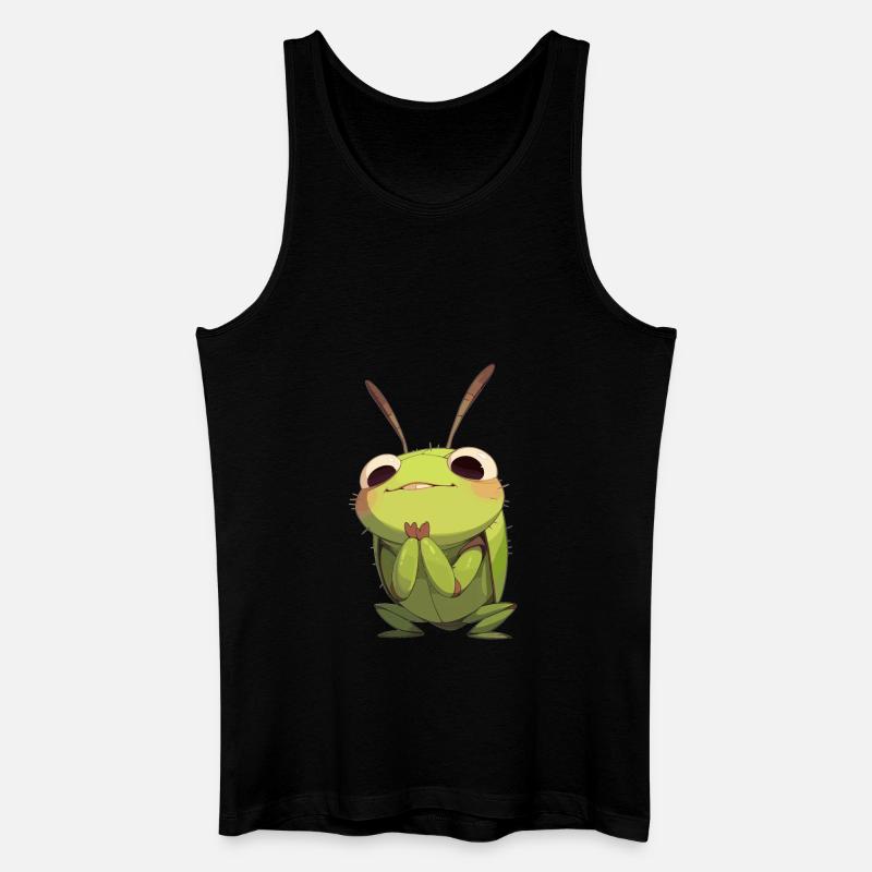 Grillen Grille - Männer Bio Tank Top - Schwarz