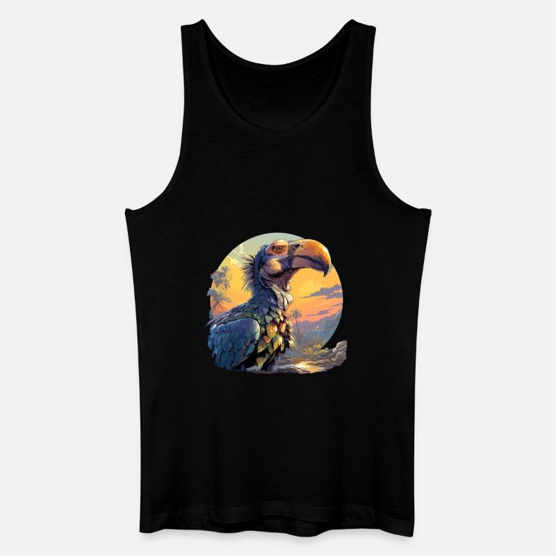 Dodos Dodo - Männer Bio Tank Top - Schwarz