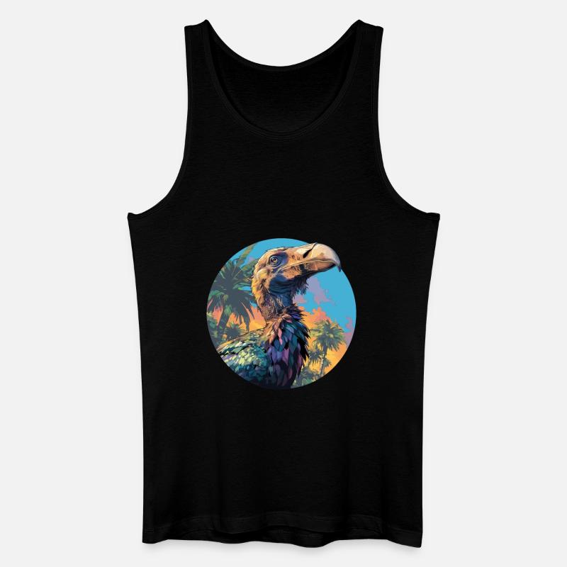 Dodos Dodo - Männer Bio Tank Top - Schwarz
