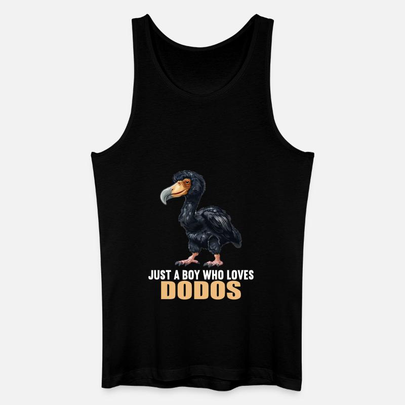 Dodos Dodo - Männer Bio Tank Top - Schwarz