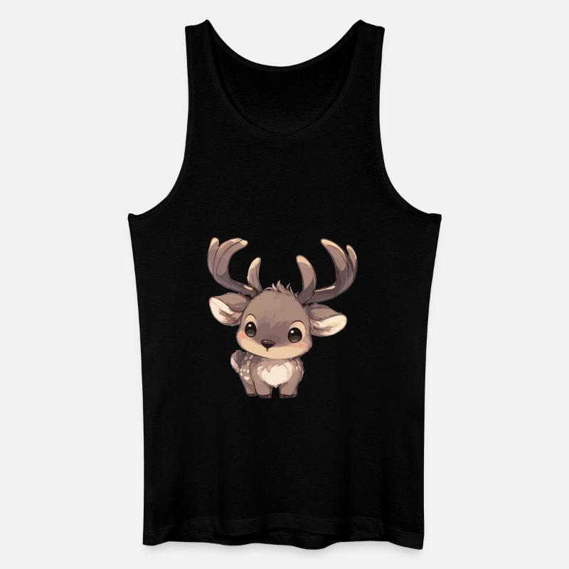 Moose Moose - Men’s Organic Tank Top - black