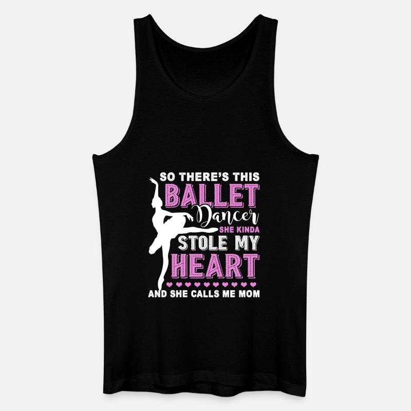 Ballet Dancer Mom - Men’s Organic Tank Top - black