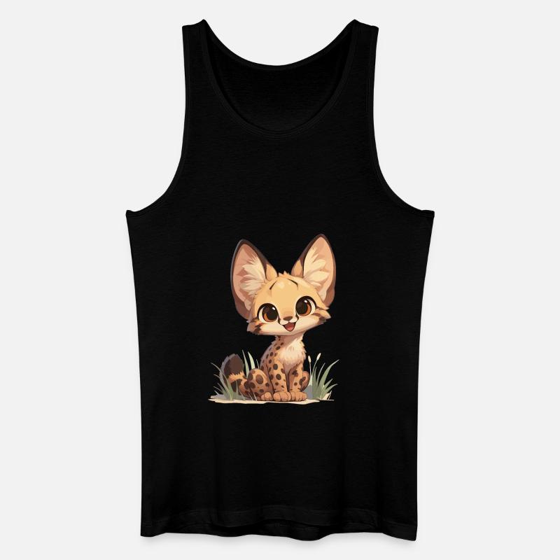 Servale Serval - Débardeur bio Homme - noir