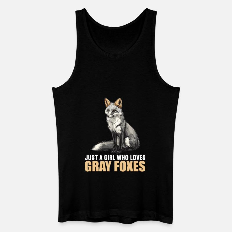 Graufüchse Graufuchs - Männer Bio Tank Top - Schwarz