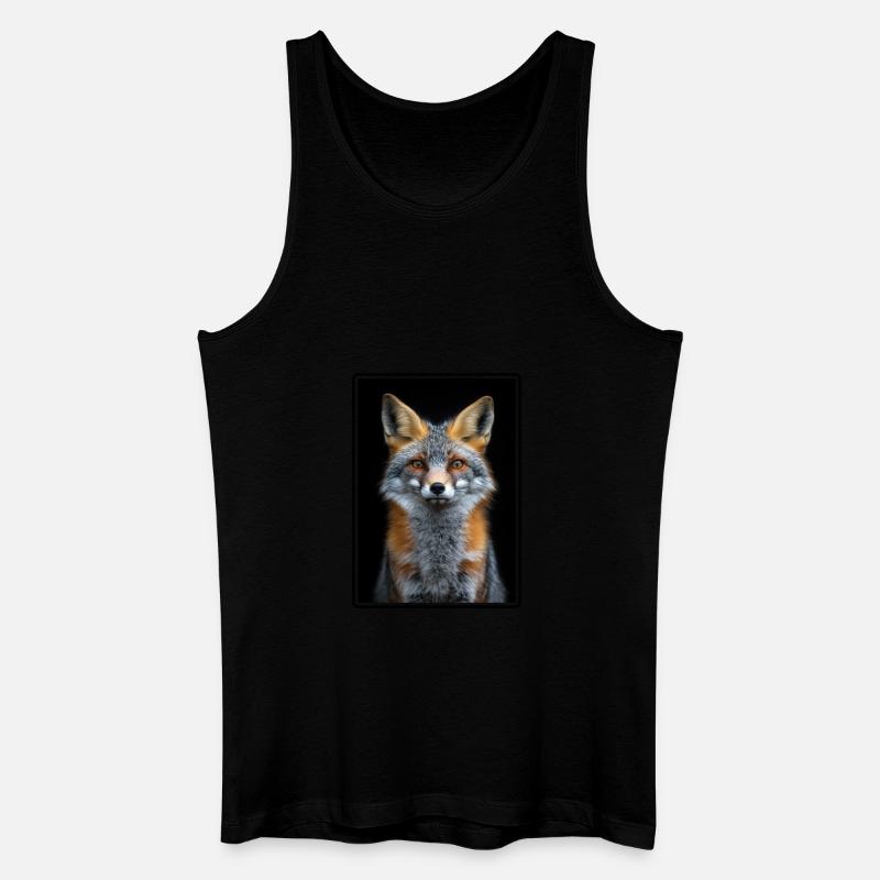 Graufüchse Graufuchs - Männer Bio Tank Top - Schwarz