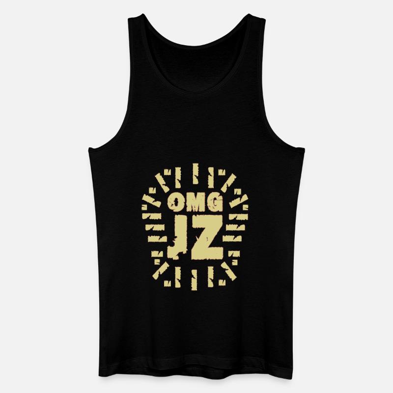 omg jz - Männer Bio Tank Top - Schwarz