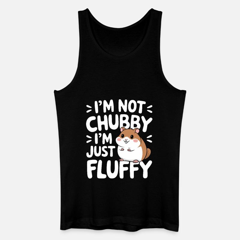Hamster - Männer Bio Tank Top - Schwarz