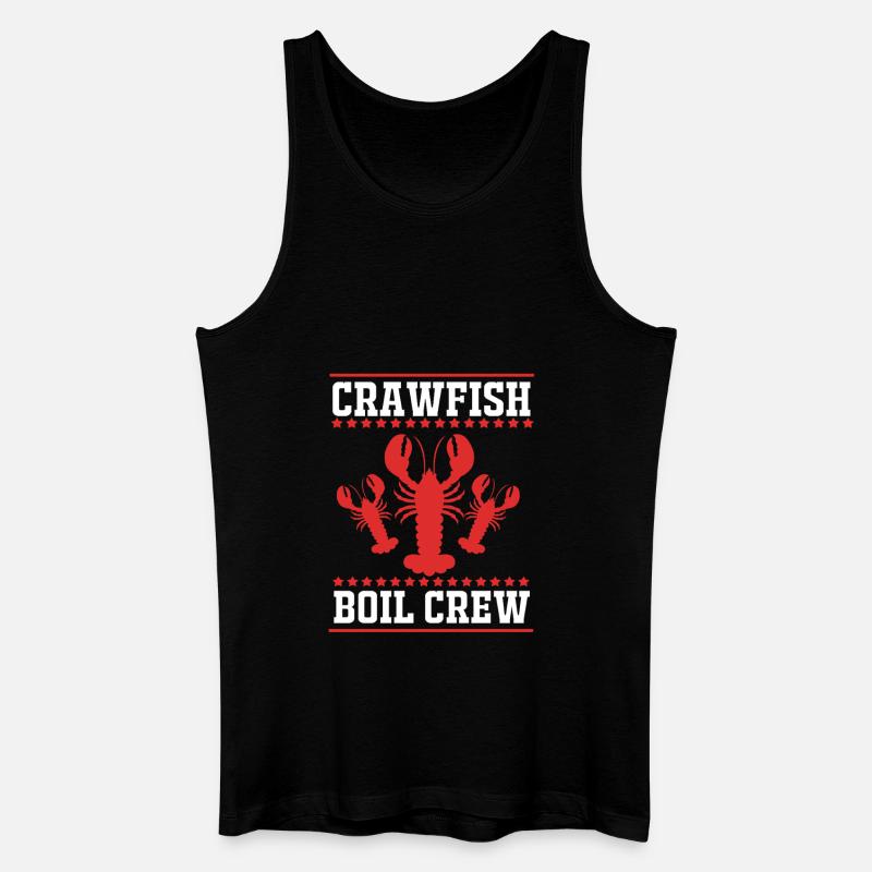 Krabbe - Männer Bio Tank Top - Schwarz