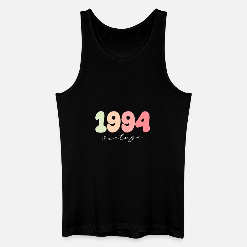 Année de naissance 1994 - Débardeur bio Homme - noir