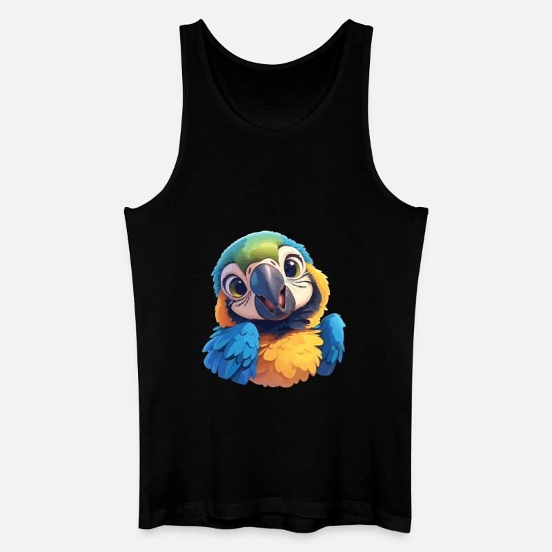 Aras Ara - Männer Bio Tank Top - Schwarz