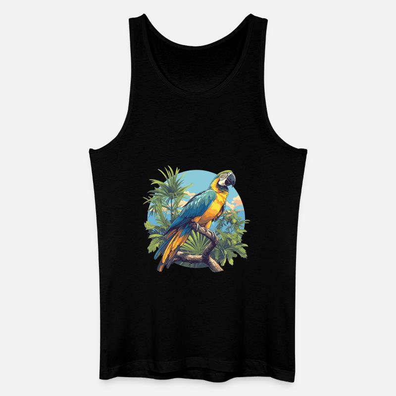 Aras Ara - Männer Bio Tank Top - Schwarz