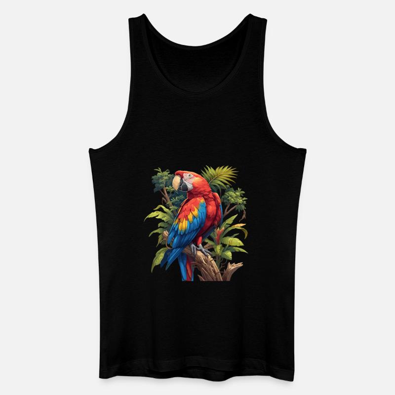 Aras Ara - Männer Bio Tank Top - Schwarz