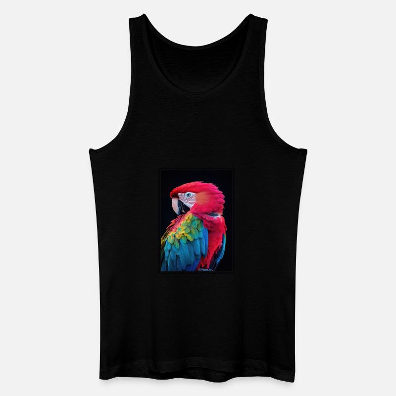 Aras Ara - Männer Bio Tank Top - Schwarz