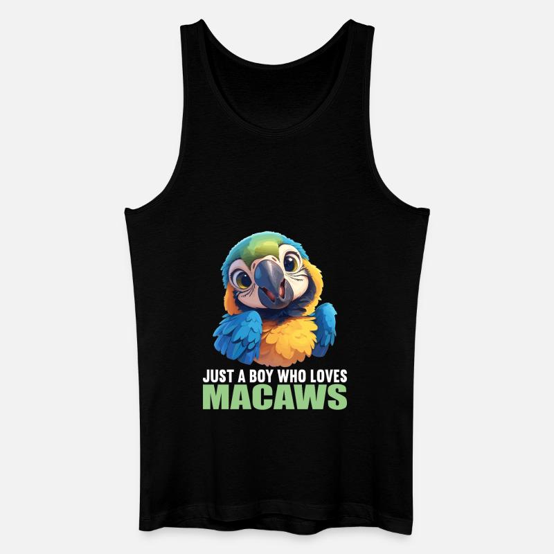 Aras Ara - Männer Bio Tank Top - Schwarz