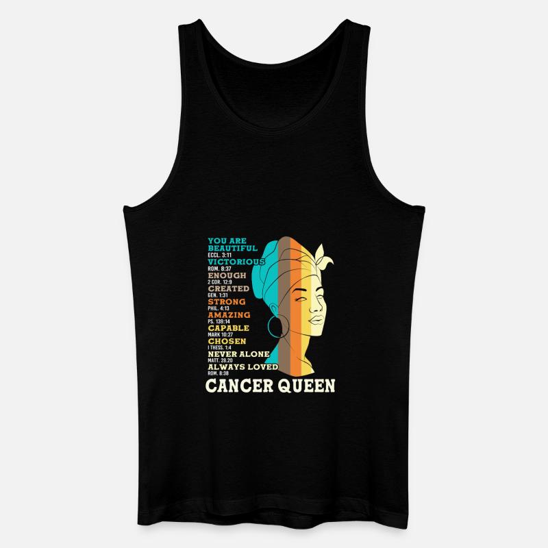 Sternzeichen Krebs - Männer Bio Tank Top - Schwarz