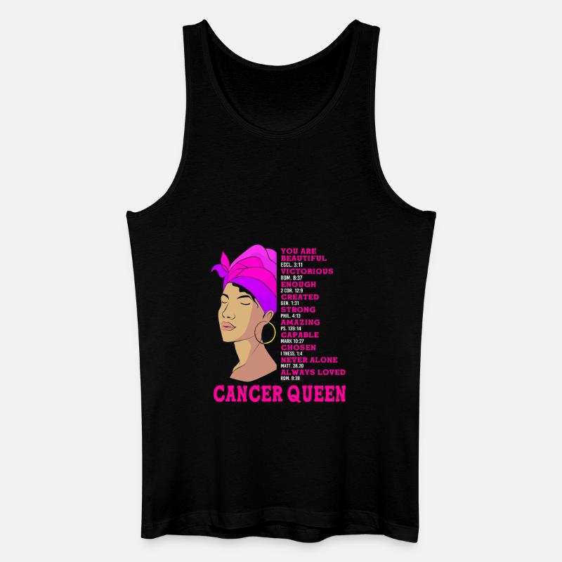 Sternzeichen Krebs - Männer Bio Tank Top - Schwarz