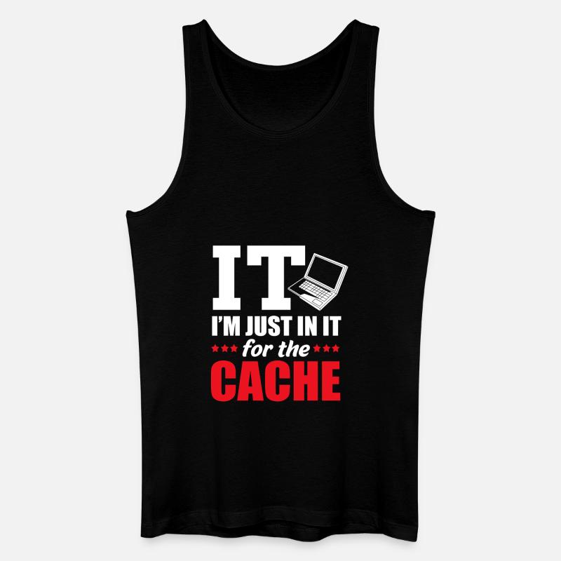 Tech Support - Men’s Organic Tank Top - black