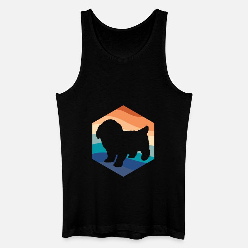 Shih Tzu - Männer Bio Tank Top - Schwarz