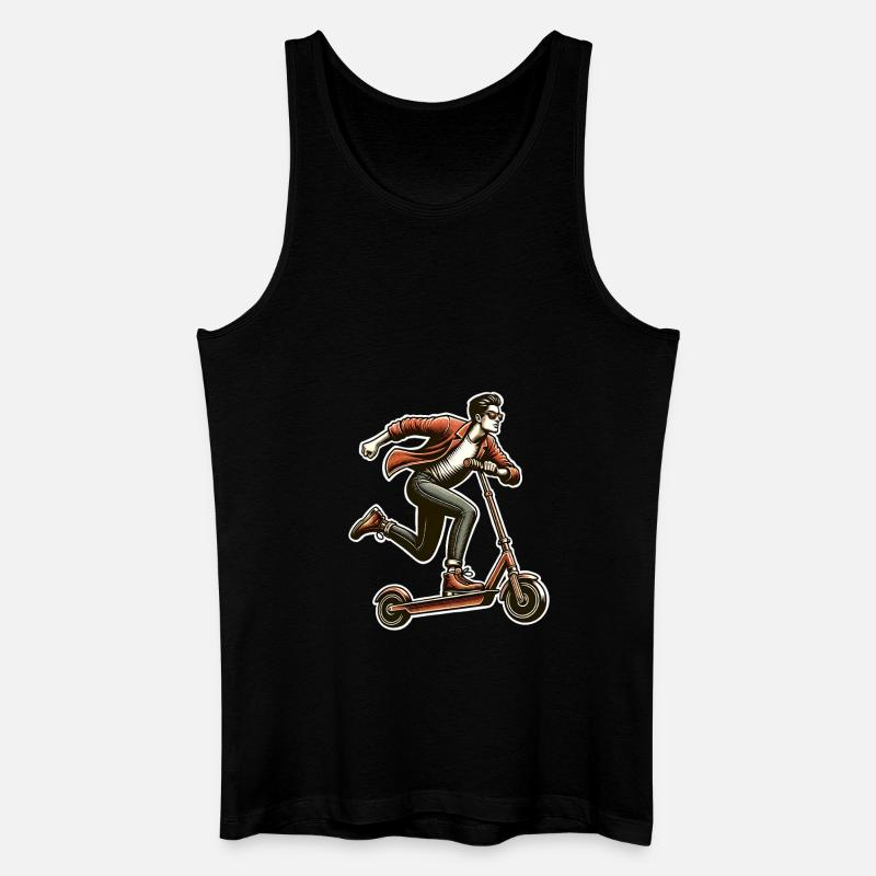 Kick Scooters E-Scooters E-Scooters - Men’s Organic Tank Top - black