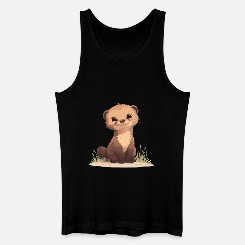 Mungos Mungo - Männer Bio Tank Top - Schwarz