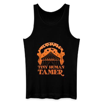 Tiny Human Tamer - Men’s Organic Tank Top - black - Front