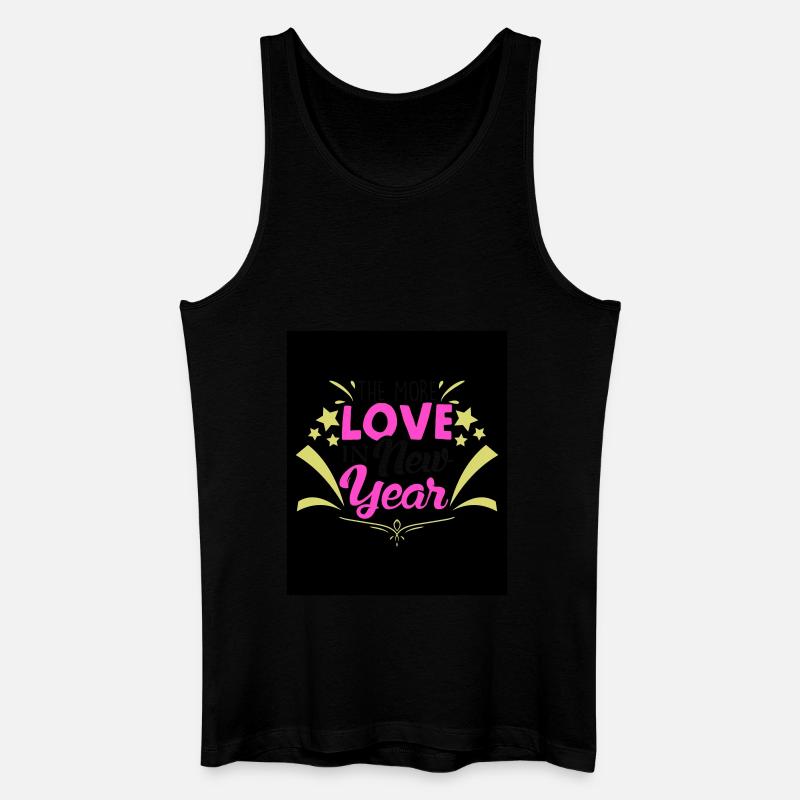 Newyear 6 - Männer Bio Tank Top - Schwarz