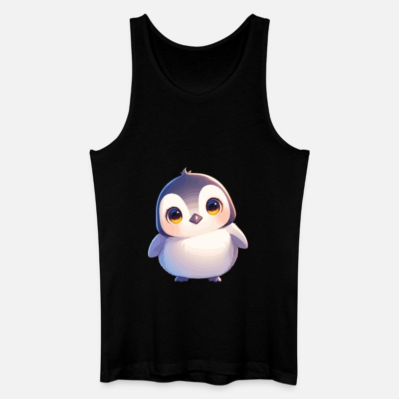 Penguins Penguin - Men’s Organic Tank Top - black