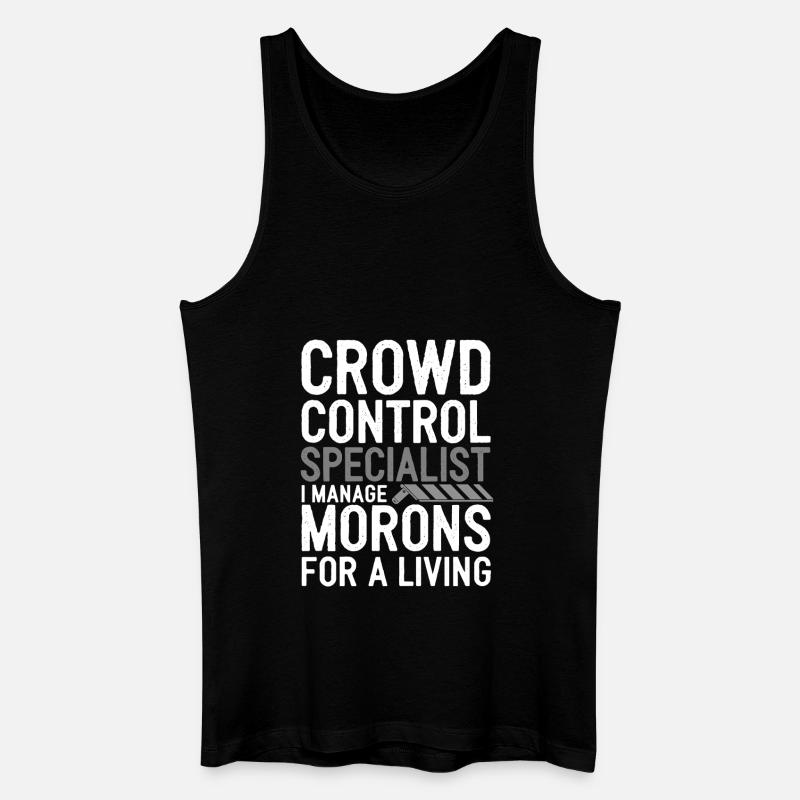 Private Security Professional Bodyguard Vip - Männer Bio Tank Top - Schwarz